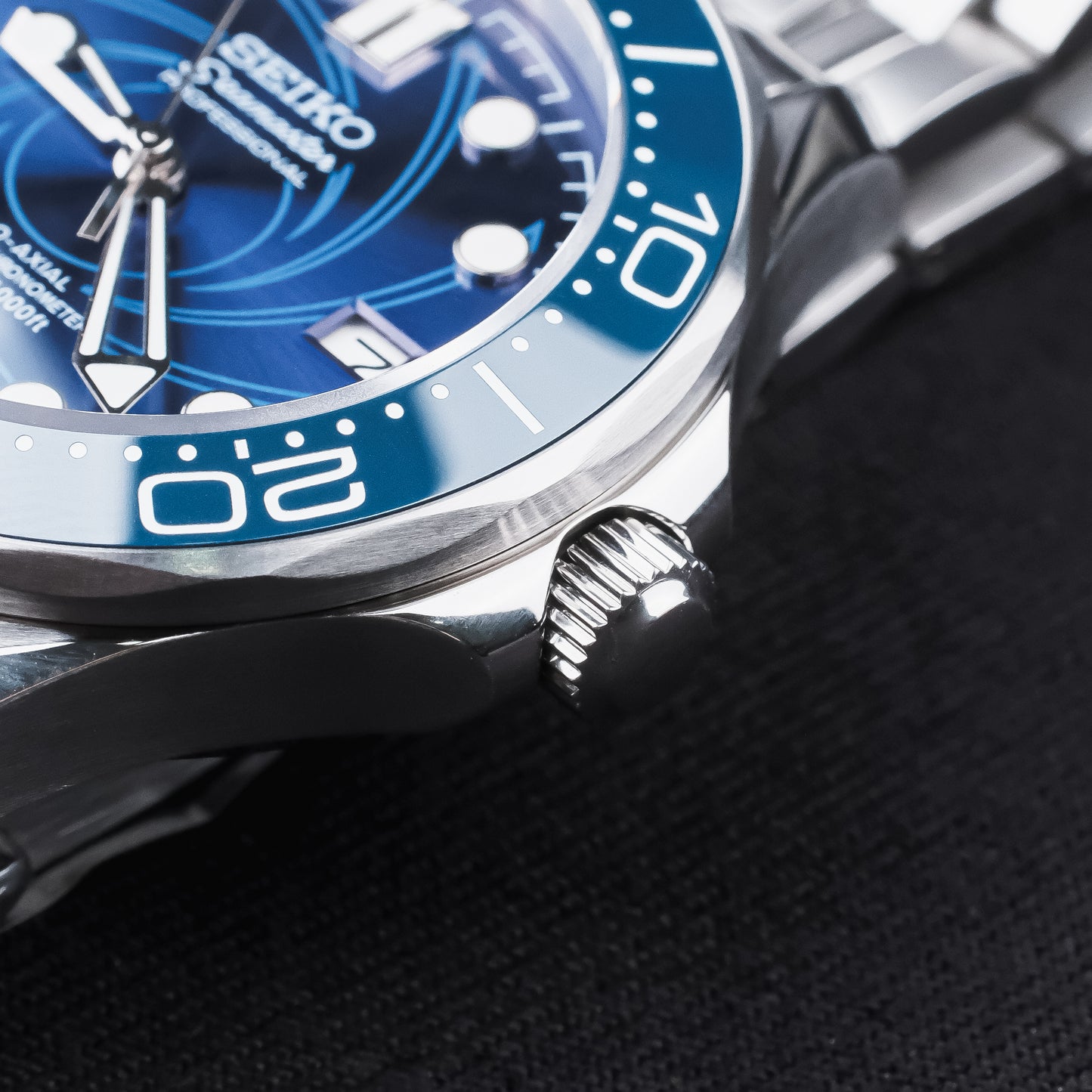 Sea Blue Spiral - Automatic NH35