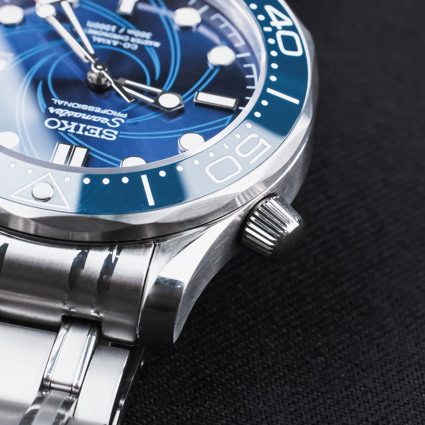 Sea Blue Spiral - Automatic NH35