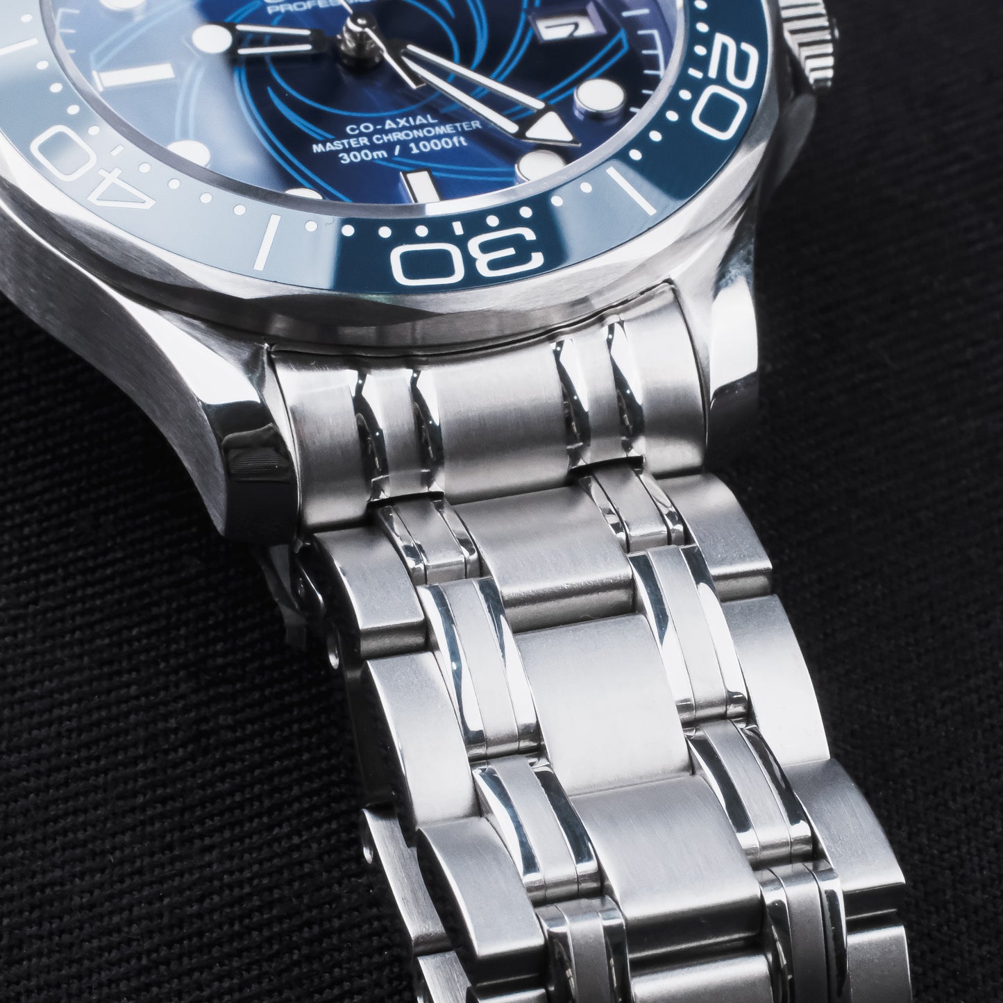 Sea Blue Spiral - Automatic NH35