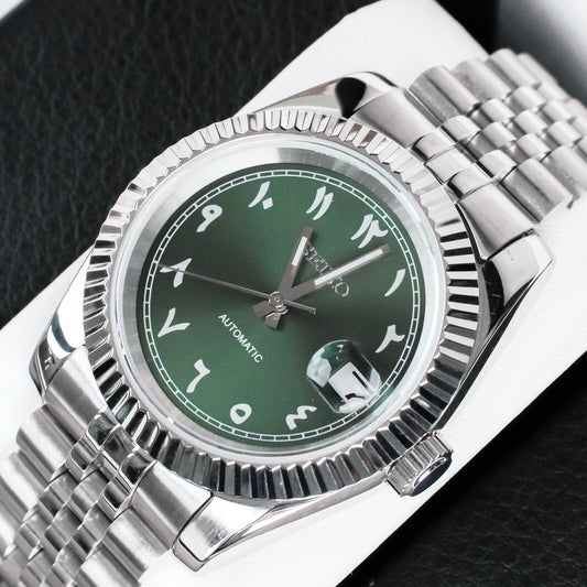 Djust Arabic Green 39mm - Automatic NH35